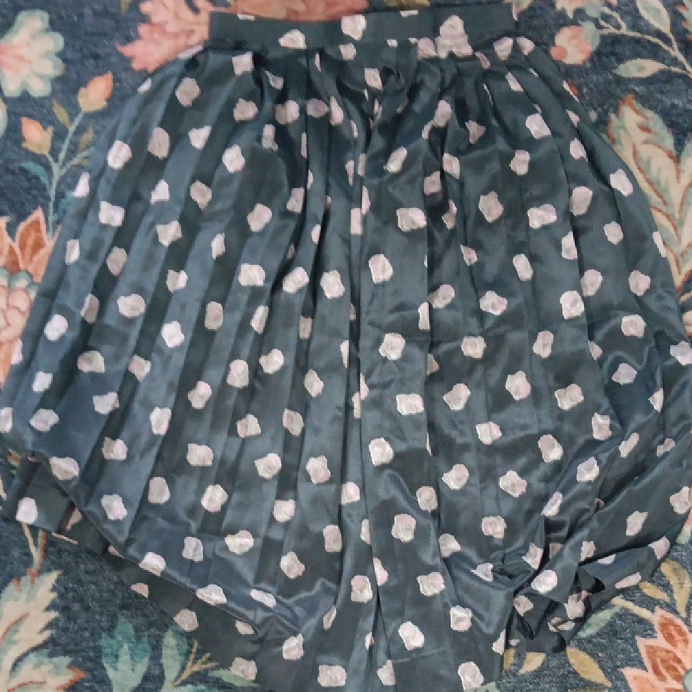 Green Polka Dot Skirt